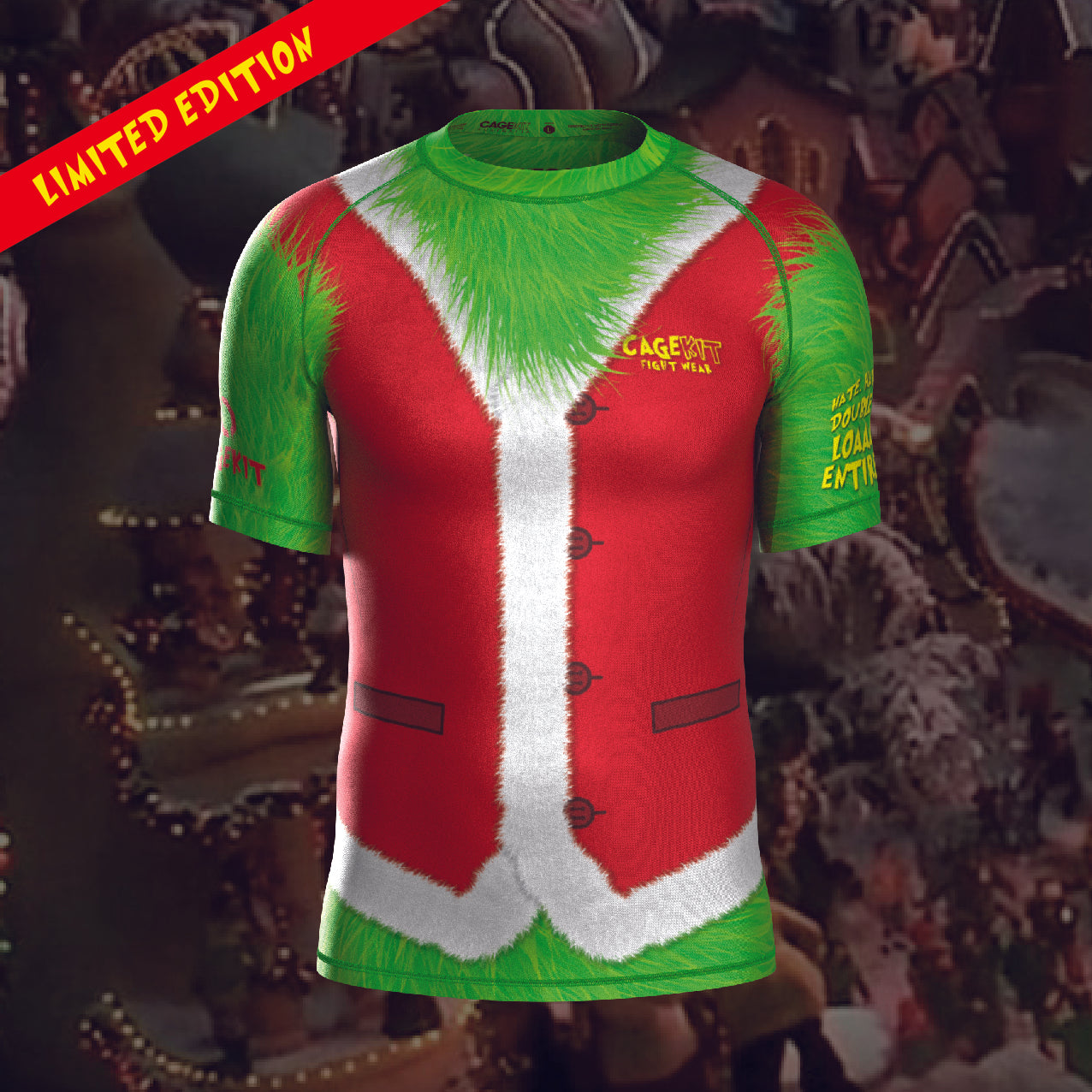 GRINCHED RASH GUARD Limited Edition